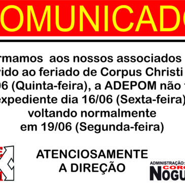 COMUNICADO