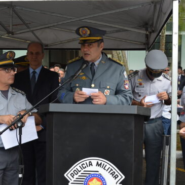 Coronel Rogério Silva Pedro assume o Comando Regional da PM, em Santos