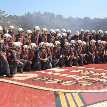 Formatura do Curso de Especialização de Bombeiros Oficiais