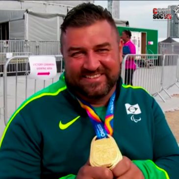 Ex-PM de São Paulo conquista medalha de ouro mundial em Mundial Paralímpico