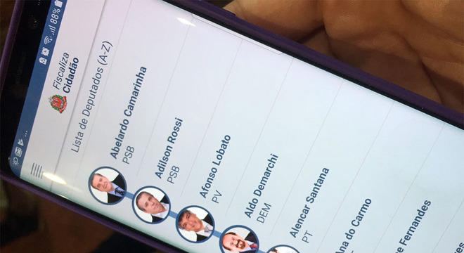 Aplicativo permite fiscalizar gastos de Deputados Estaduais de São Paulo