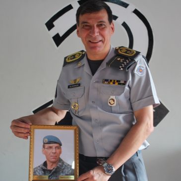 Retrato do Coronel Nivaldo Cesar Restivo é inaugurado na galeria de ex-comandantes do Policiamento de Choque