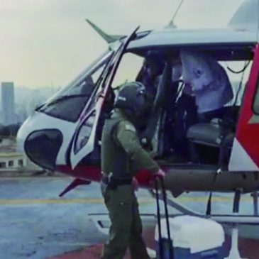 Voo pela vida: Helicóptero Águia da PM leva coração para transplante