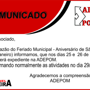 Comunicado Feriado