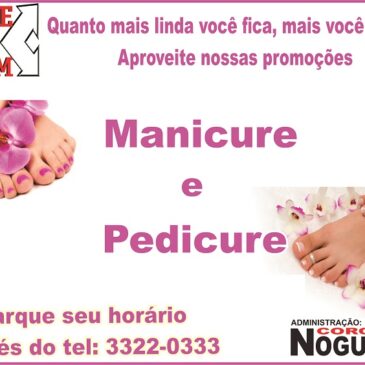 Agora na ADEPOM temos manicure e pedicure, aproveitem os novos serviços