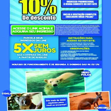 Associado ADEPOM tem desconto no Aquário SP. Aproveite o Dia das Crianças!