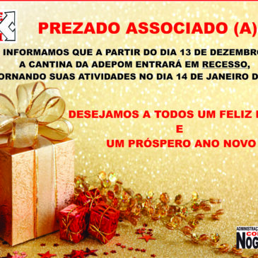 Comunicado de Recesso