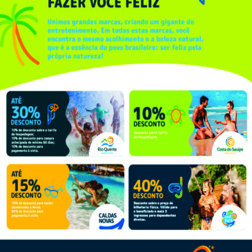 Aproveitem as férias com descontos promocionais com nossos parceiros