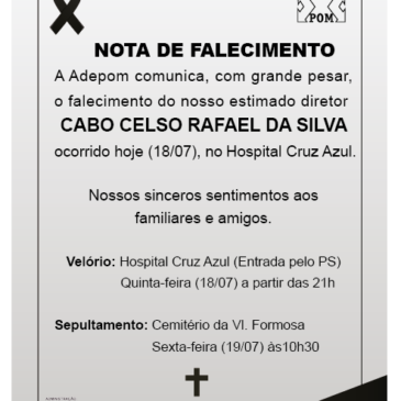 Nota de Falecimento