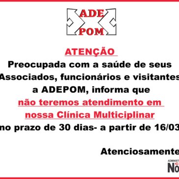 Comunicado Urgente!