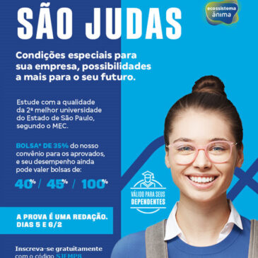 São Judas oferece Bolsas de Estudo em Santos para associados e seus dependentes