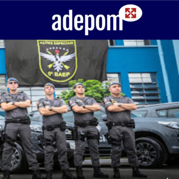 ADEPOM parabeniza o 6º Baep pelas comemorações de dois anos de existência