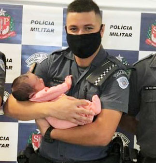 PMs salvam a vida de um recém-nascido em Itaquera