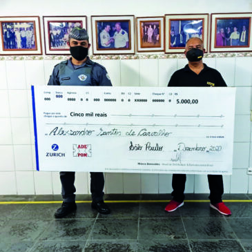 Al Sgt PM de São Paulo ganha R$ 5.000 no Sorteio Mensal da ADEPOM