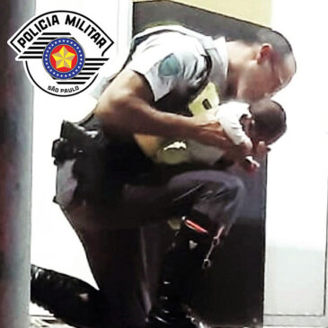 Recém-nascido é salvo de madrugada pela PM em Cotia