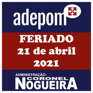 Comunicado: feriado 21 de abril