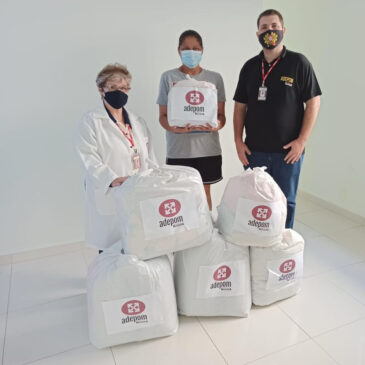 Associada recebe doações da área de Assistência Social da ADEPOM