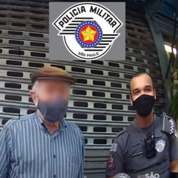 Idoso com Alzheimer é salvo por PMs em São Paulo