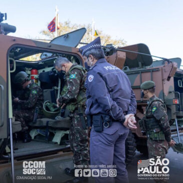 CMDT Geral da PM e CMDT Militar do Sudeste visitam Quartéis