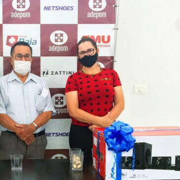 ADEPOM sorteia primeiro home theater de setembro