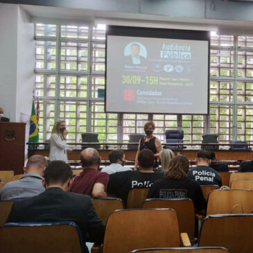 ADEPOM participa de audiência na Alesp focada em melhorias para a segurança pública