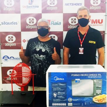 Mais dois associados ganham micro-ondas nos Sorteios Semanais ADEPOM