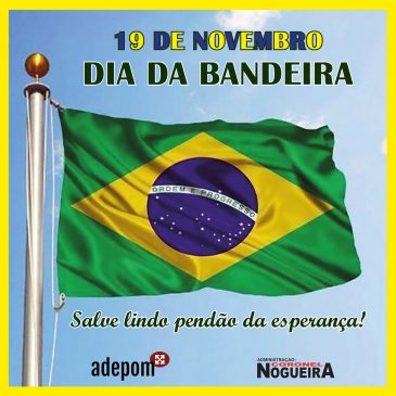 Dia da Bandeira: nosso afeto ao maior símbolo do Brasil