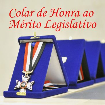 60 PMs recebem o Colar de Honra ao Mérito Legislativo