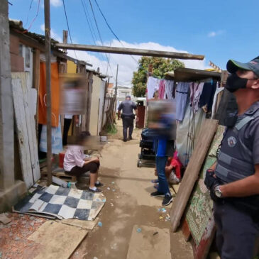 Equipe do 39º BPM/M socorre famílias em situação de vulnerabilidade