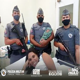 PMs do 14º BPM/M socorrem jovem gestante em Osasco