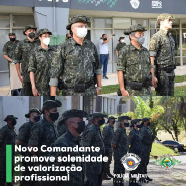 Policiamento Ambiental realiza solenidade de valorização profissional