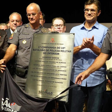 Em Piracicaba, a 1ª Cia do 10º BPM/I inaugura novas instalações