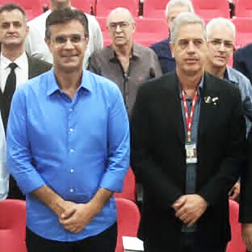 Governador Rodrigo Garcia faz reunião com associações da classe dos Policiais Militares