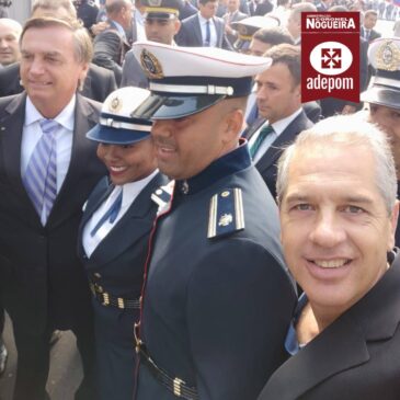 ADEPOM participa de solenidade na APMBB com presença do presidente Bolsonaro