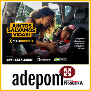 Maio Amarelo: reduzir acidentes de trânsito é compromisso de todos