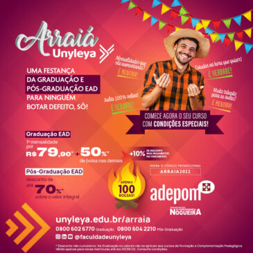 Unyleya oferece condições especiais na Graduação e nos cursos de Pós em junho
