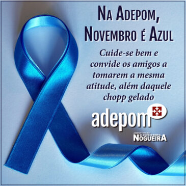 Prevenção contra o câncer de próstata: na Adepom, Novembro é Azul