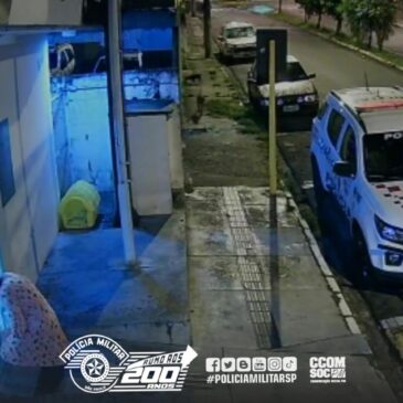 PMs do 4º BPM/I salvam recém-nascido em Bauru