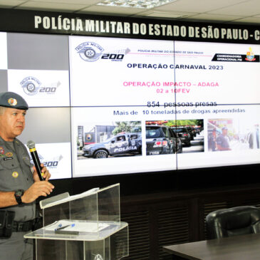 SSP reforça a segurança em todo o Estado durante o feriado de Carnaval