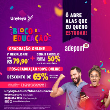 Tem desconto de Carnaval para associados da ADEPOM na Unyleya