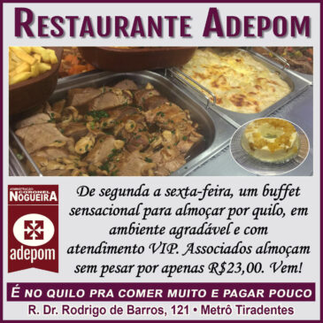 Já curtiu a “Promoção do Chef!” no Restaurante Adepom? Crianças não pagam!