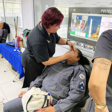 Adepom Volante participa do Dia das Policiais Militares Femininas no COPOM