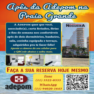 Apartamentos da Adepom na Praia Grande: um benefício que os associados adoram!