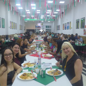 Almoço Italiano lota o Restaurante ADEPOM e esbanja alegria