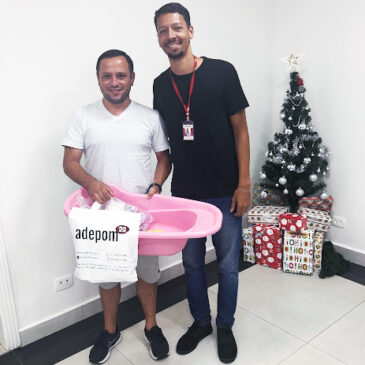 Regional Santos da ADEPOM entrega mais um Kit Natalidade