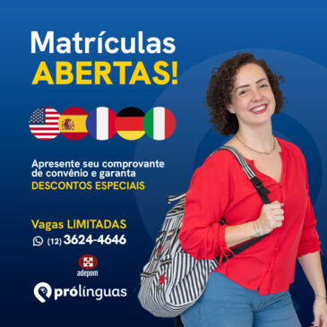 Cursos de idiomas com descontos para associados na PróLínguas