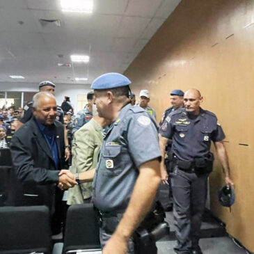 Cel PM Cássio abre o 1º Simpósio de Liderança da PMESP no COPOM