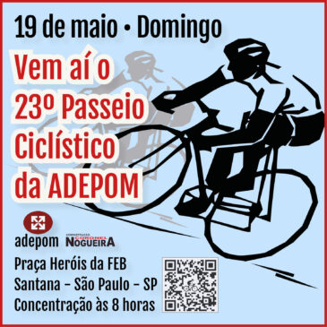 Vem aí o 23º Passeio Ciclístico da ADEPOM: inscreva-se!