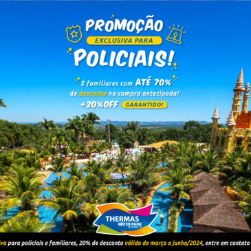 Abril de vantagens especiais no Thermas Water Park