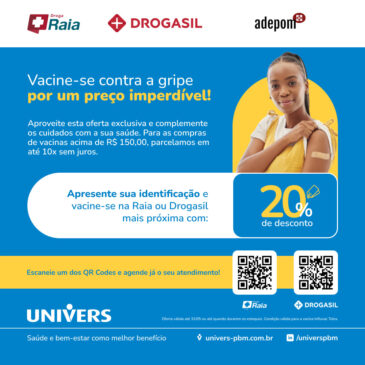 Descontos para associados na vacina contra Influenza